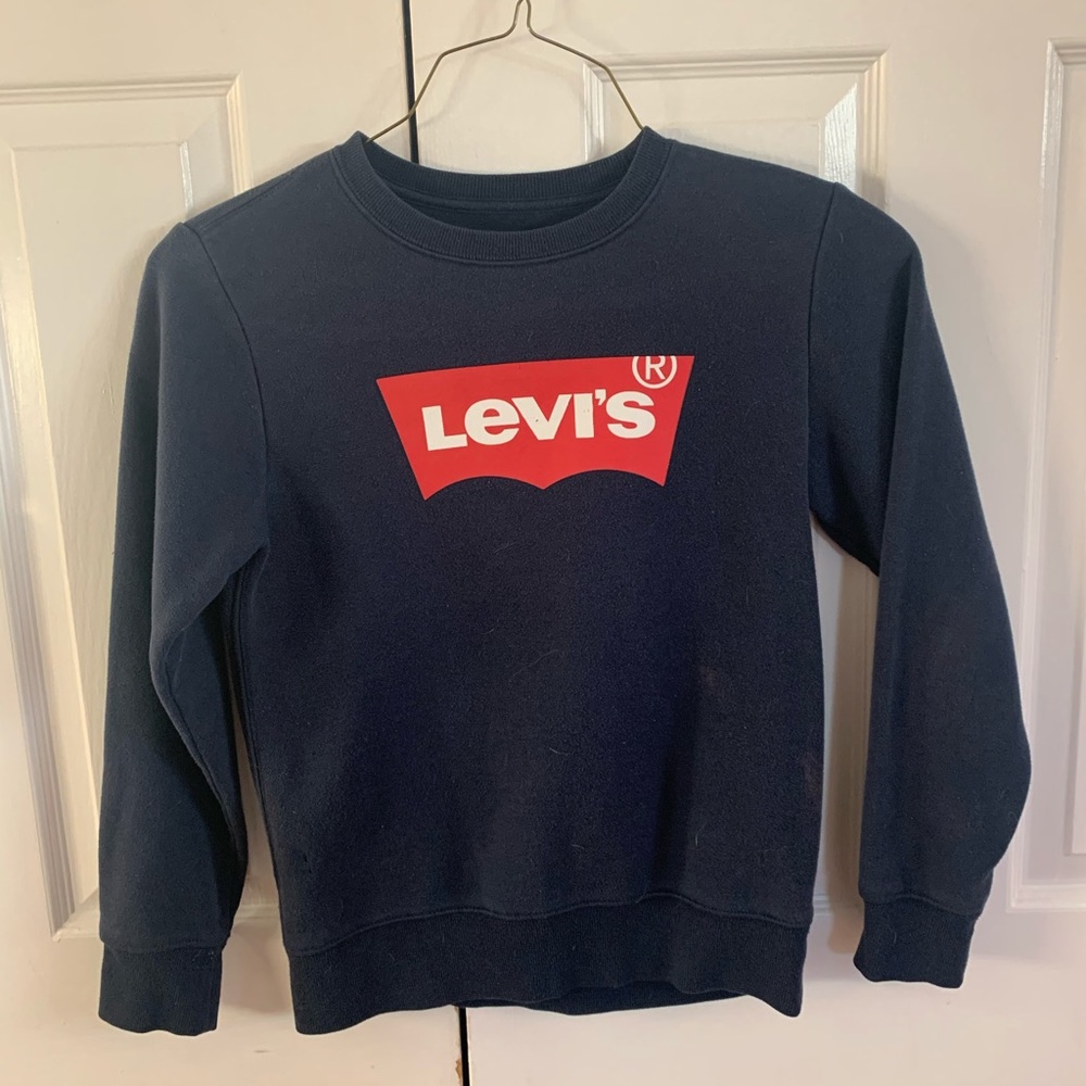 LEVIS navy sweatshirt authentic🌀
